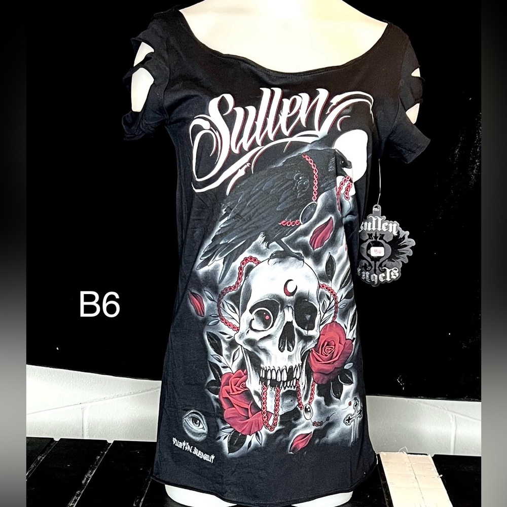 Sullen Tee, cut sleeves